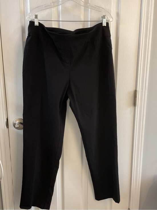 Ruby Red Pants - Ruby Rd. Black Straight-Leg Women's Pants